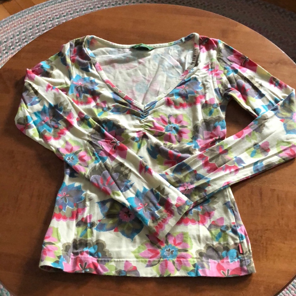 Oilily v neck cotton top